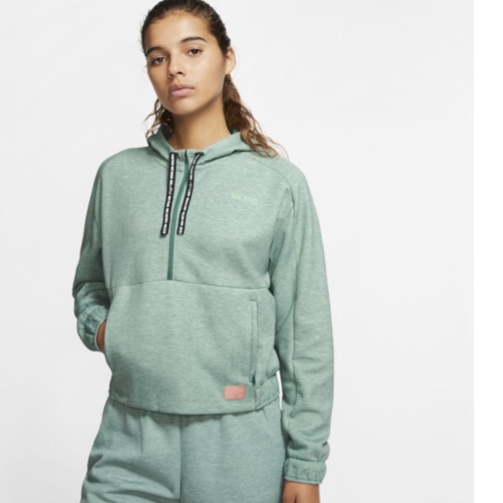 Nike half zip hoodie